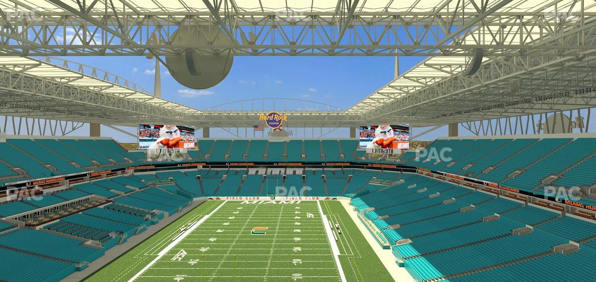 Hard Rock Stadium - Section 331 Seat View
