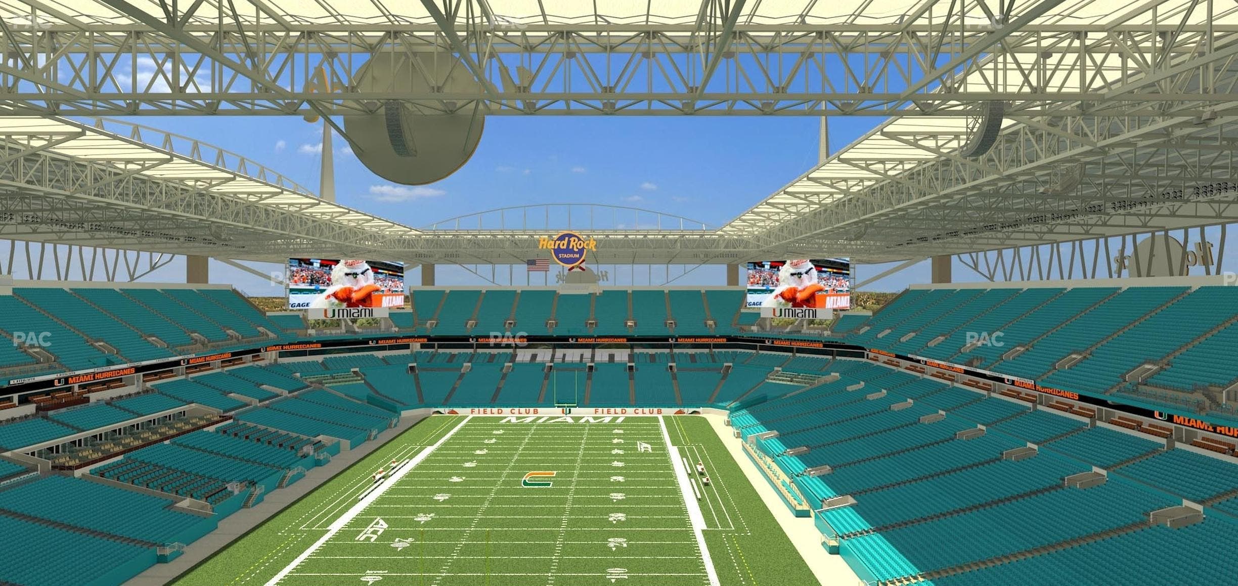 Hard Rock Stadium - Section 331 Seat View