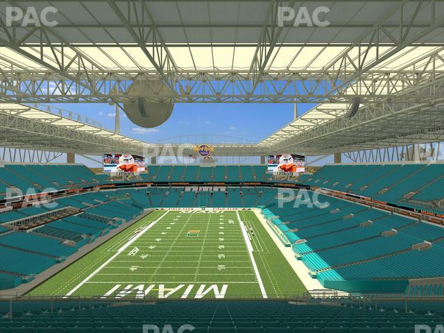 Hard Rock Stadium - Section 331 Seat View Hard Rock Stadium - Section 331 Seat View