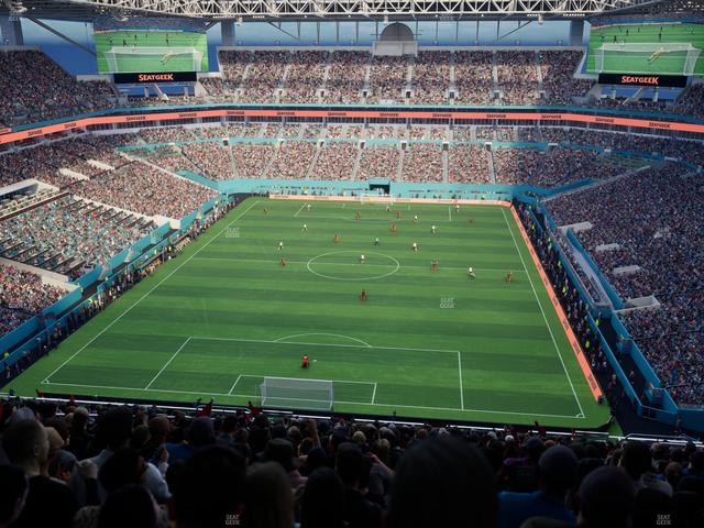 Hard Rock Stadium - Section 331 Seat View Hard Rock Stadium - Section 331 Seat View