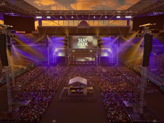 Hard Rock Stadium - Section 332 Seat View