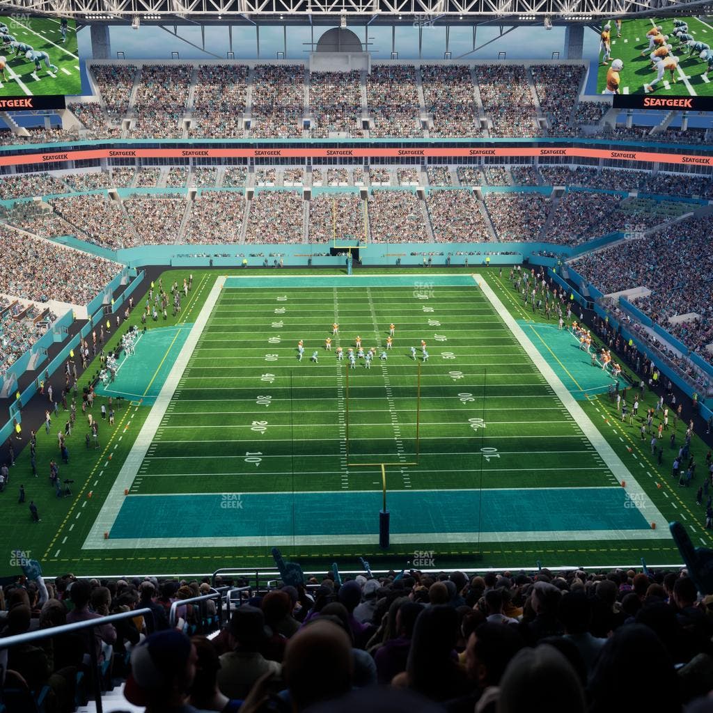 Hard Rock Stadium - Section 332 Seat View