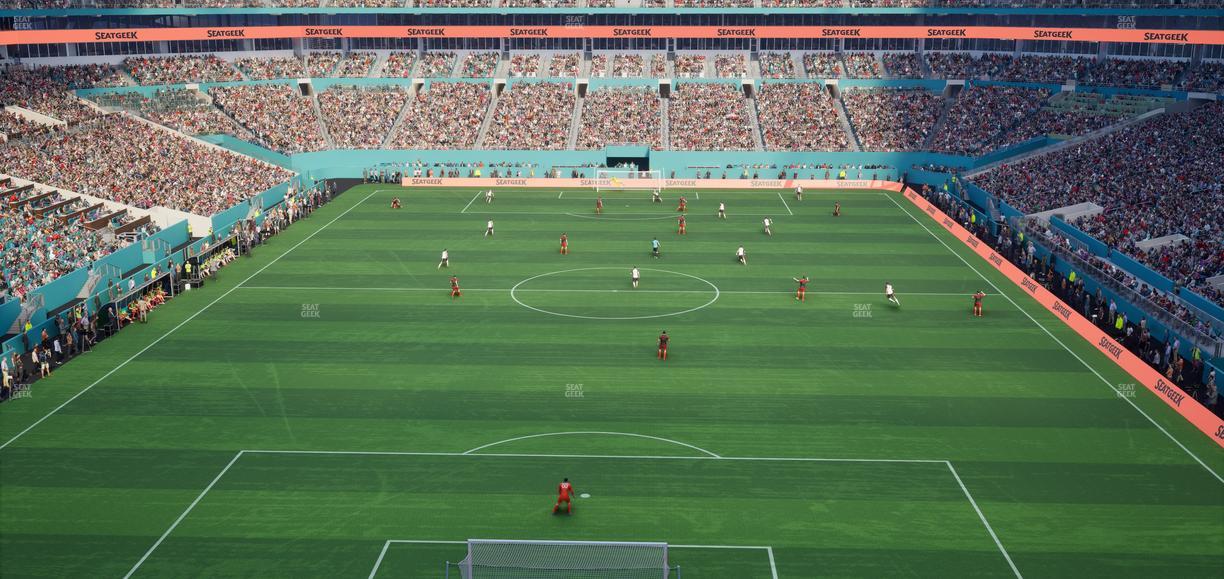 Hard Rock Stadium - Section 332 Seat View