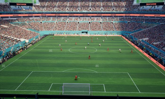 Hard Rock Stadium - Section 332 Seat View