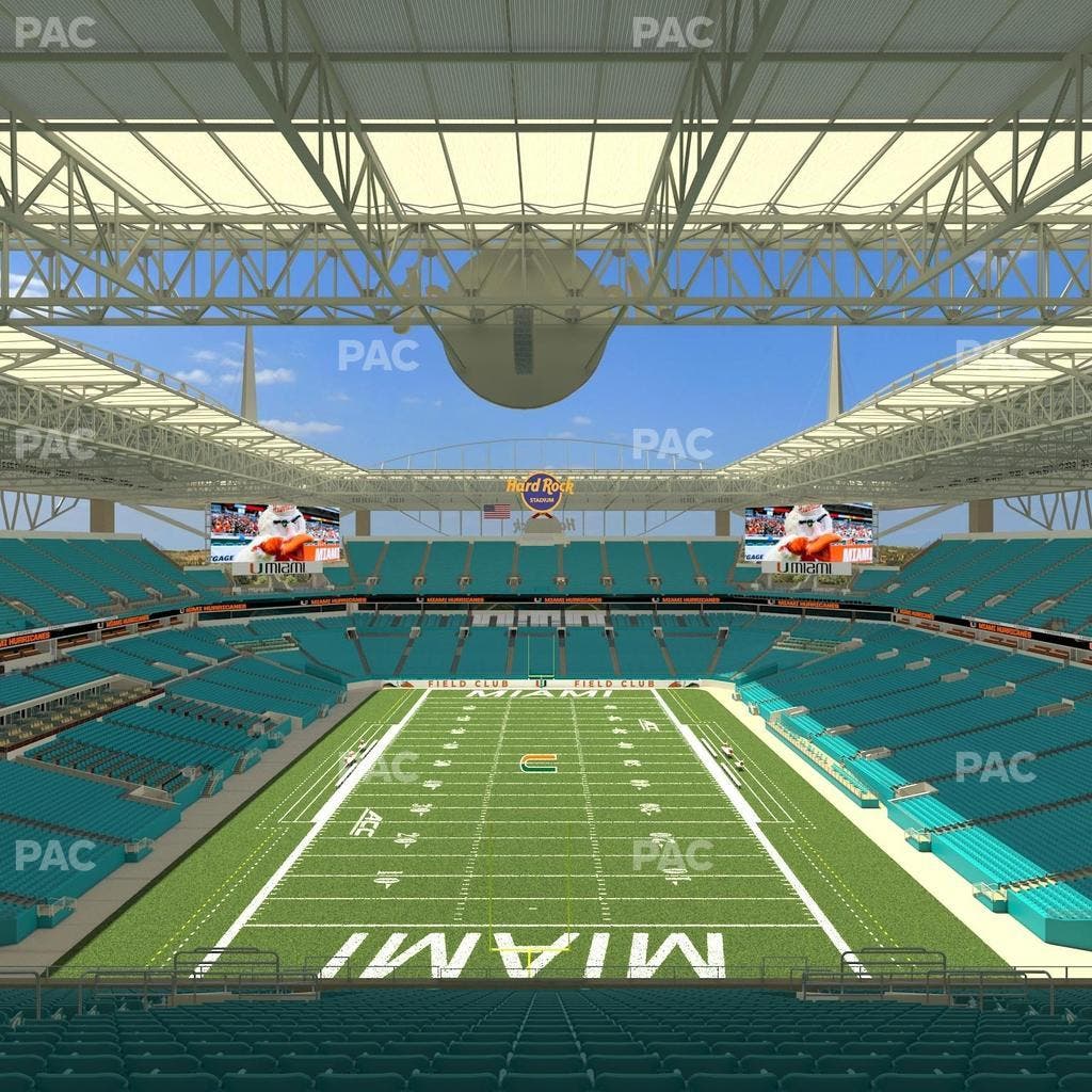 Hard Rock Stadium - Section 332 Seat View