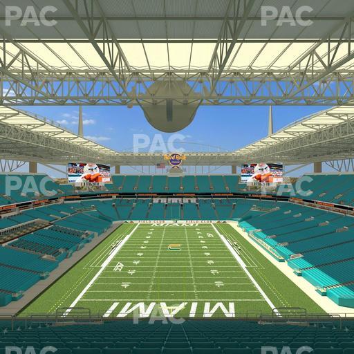 Hard Rock Stadium - Section 332 Seat View