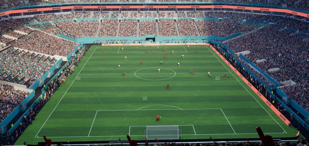 Hard Rock Stadium - Section 332 Seat View