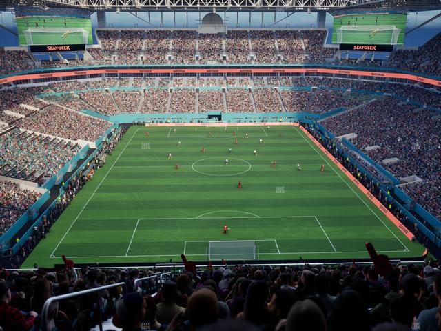 Hard Rock Stadium - Section 332 Seat View Hard Rock Stadium - Section 332 Seat View