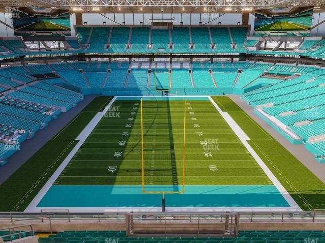 Hard Rock Stadium - Section 332 Seat View