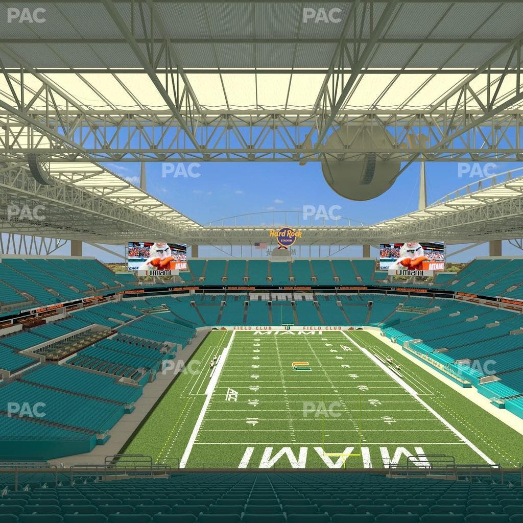 Hard Rock Stadium - Section 333 Seat View