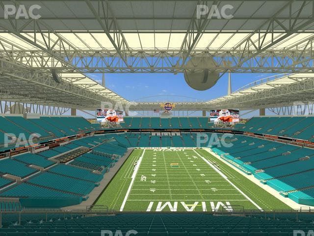 Hard Rock Stadium - Section 333 Seat View