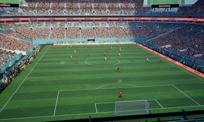 Hard Rock Stadium - Section 333 Seat View