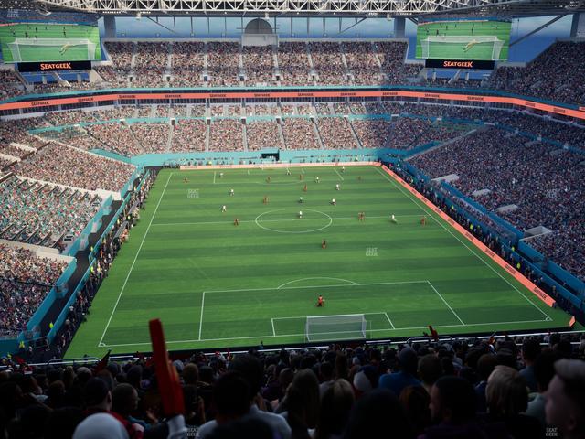 Hard Rock Stadium - Section 333 Seat View Hard Rock Stadium - Section 333 Seat View