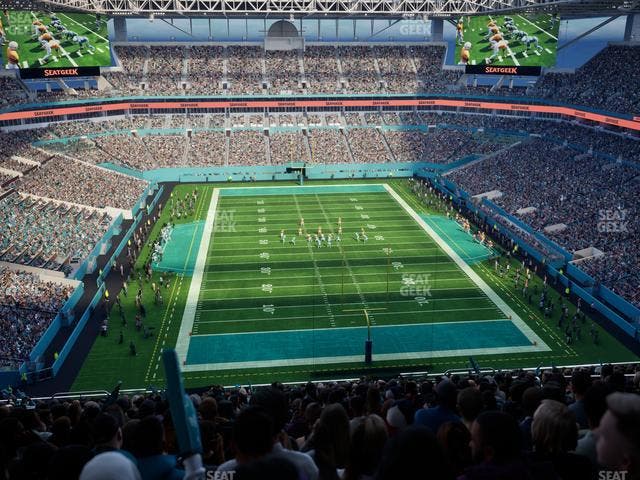 Hard Rock Stadium - Section 333 Seat View