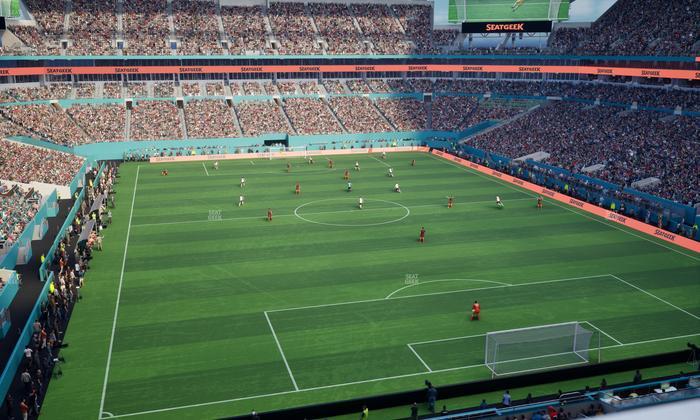 Hard Rock Stadium - Section 334 Seat View