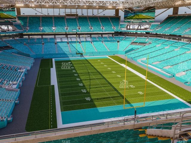 Hard Rock Stadium - Section 334 Seat View