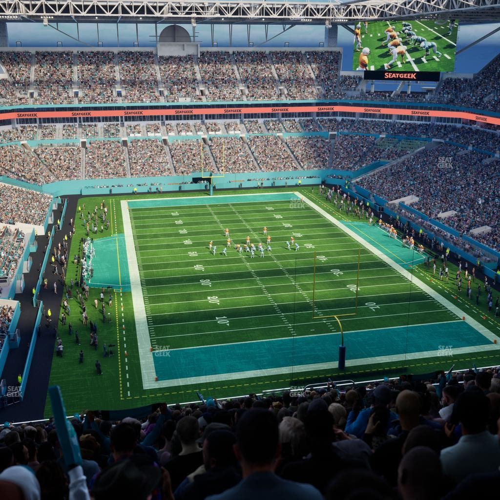 Hard Rock Stadium - Section 334 Seat View