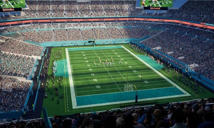 Hard Rock Stadium - Section 334 Seat View