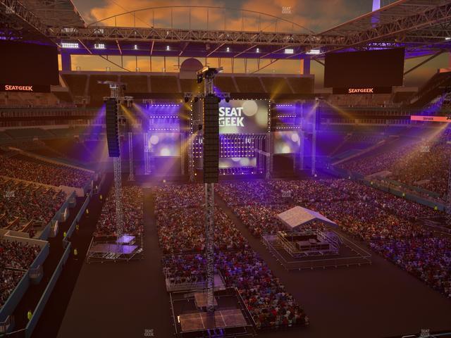 Hard Rock Stadium - Section 334 Seat View