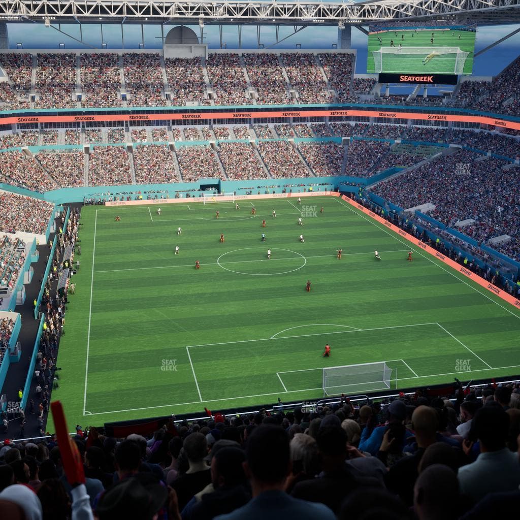 Hard Rock Stadium - Section 334 Seat View