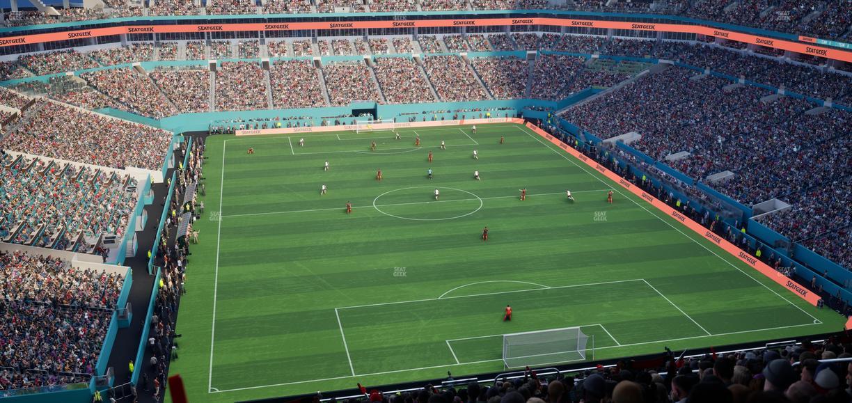 Hard Rock Stadium - Section 334 Seat View