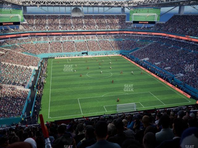 Hard Rock Stadium - Section 334 Seat View