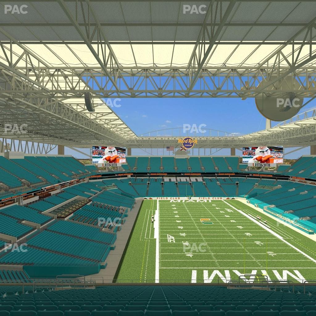 Hard Rock Stadium - Section 334 Seat View
