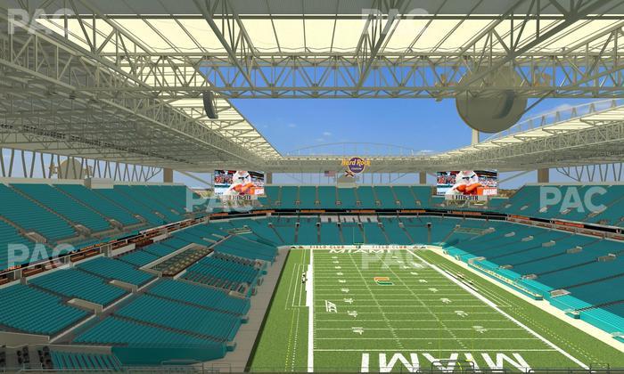 Hard Rock Stadium - Section 334 Seat View