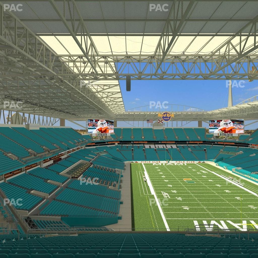 Hard Rock Stadium - Section 335 Seat View
