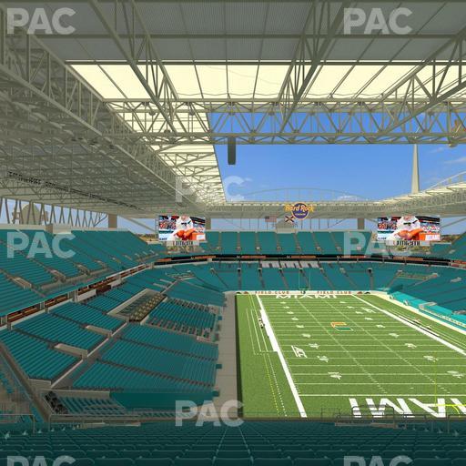 Hard Rock Stadium - Section 335 Seat View