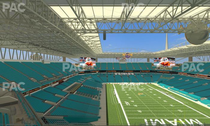 Hard Rock Stadium - Section 335 Seat View