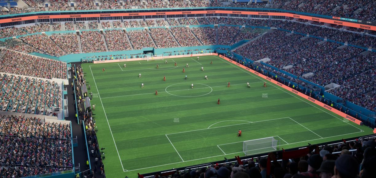 Hard Rock Stadium - Section 335 Seat View