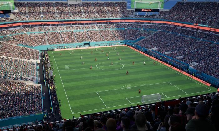 Hard Rock Stadium - Section 335 Seat View