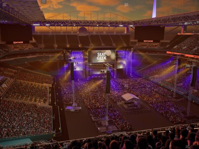 Hard Rock Stadium - Section 335 Seat View