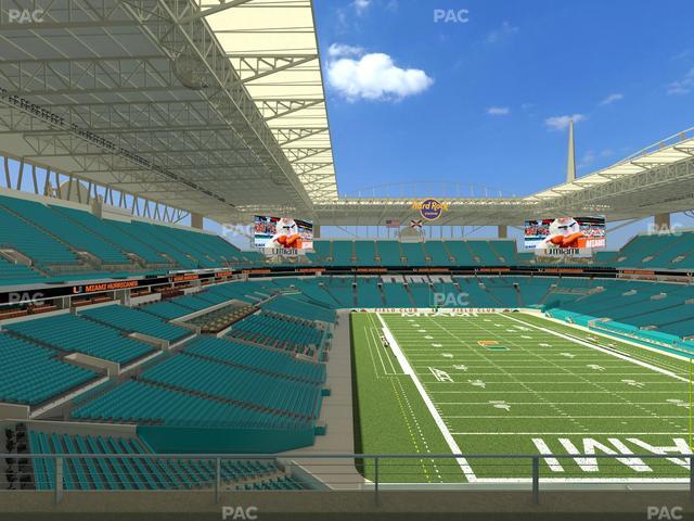 Hard Rock Stadium - Section 335 Seat View
