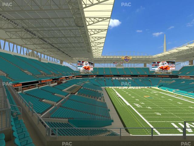 Hard Rock Stadium - Section 336 Seat View