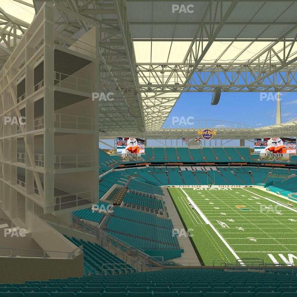 Hard Rock Stadium - Section 336 Seat View