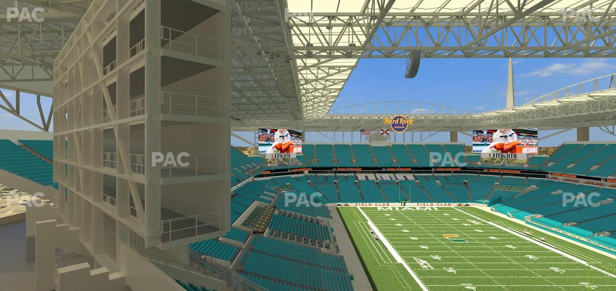 Hard Rock Stadium - Section 336 Seat View