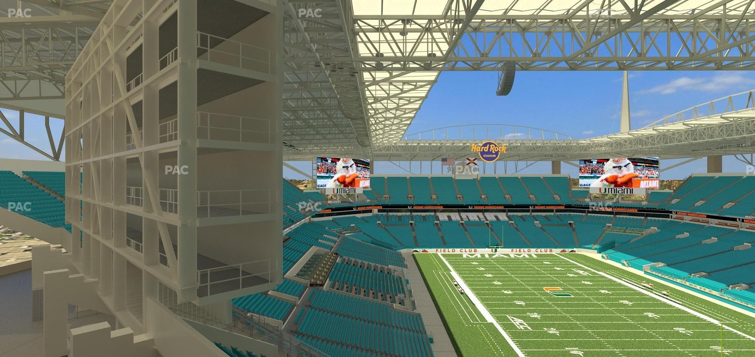 Hard Rock Stadium - Section 336 Seat View