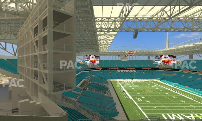 Hard Rock Stadium - Section 336 Seat View