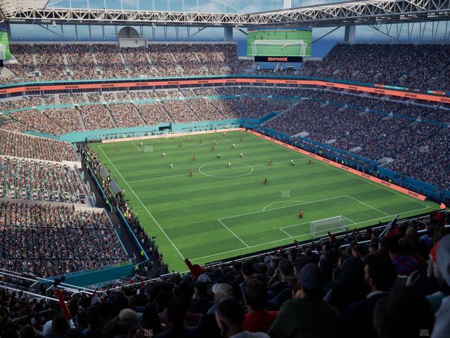 Hard Rock Stadium - Section 336 Seat View Hard Rock Stadium - Section 336 Seat View