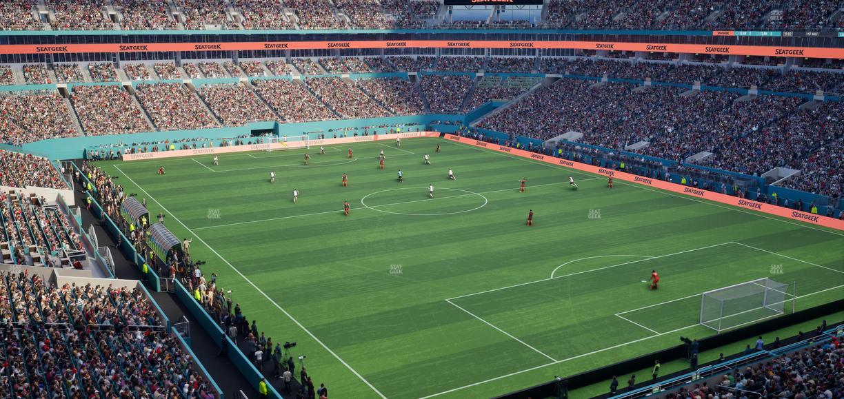 Hard Rock Stadium - Section 337 Seat View