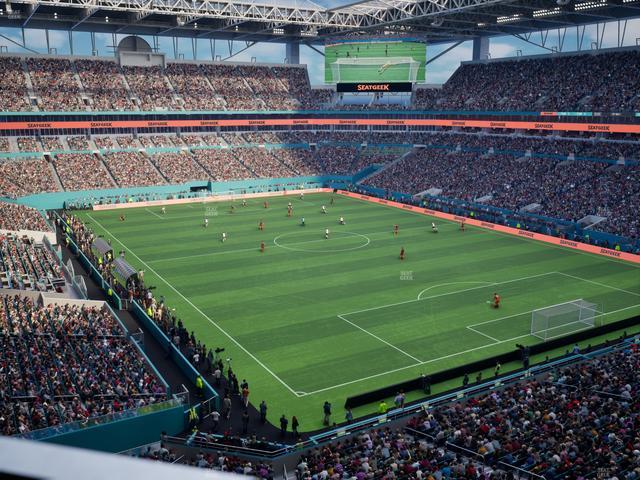 Hard Rock Stadium - Section 337 Seat View