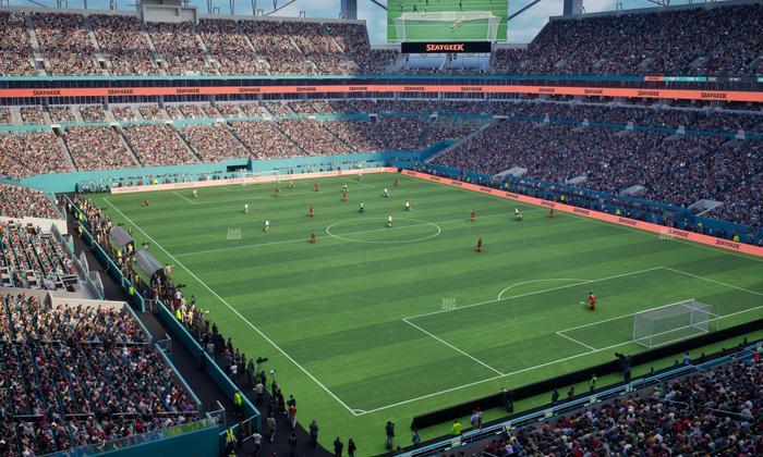 Hard Rock Stadium - Section 337 Seat View