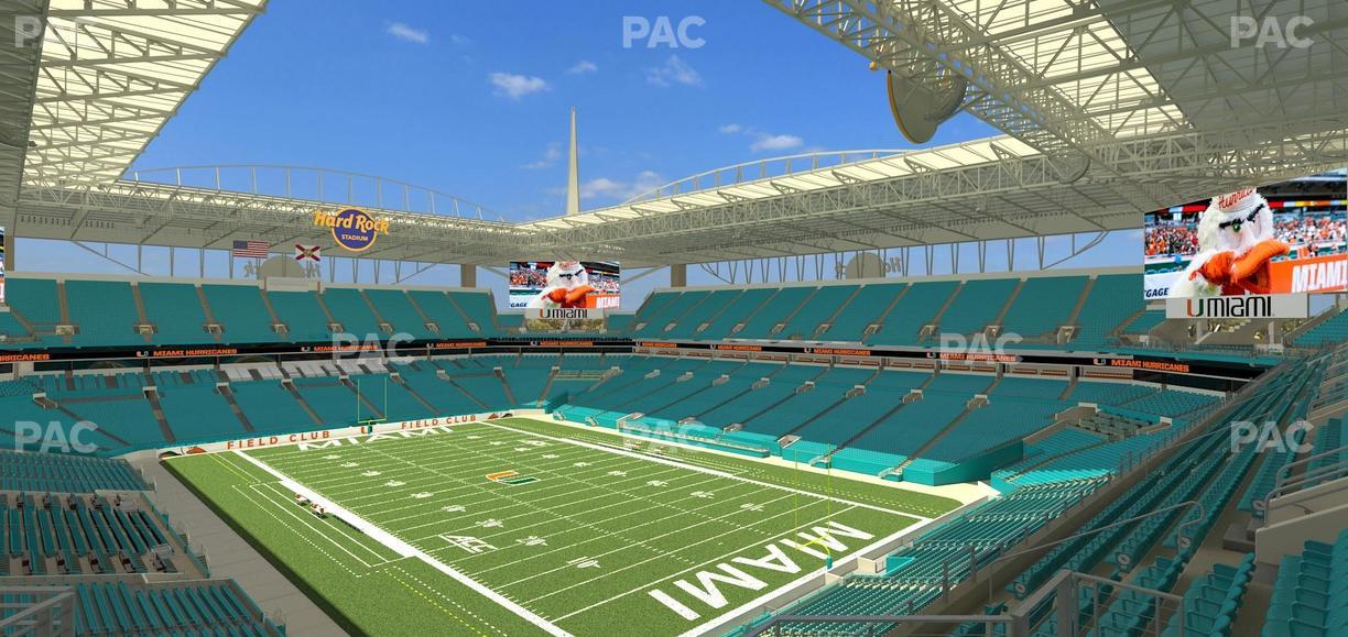 Hard Rock Stadium - Section 337 Seat View