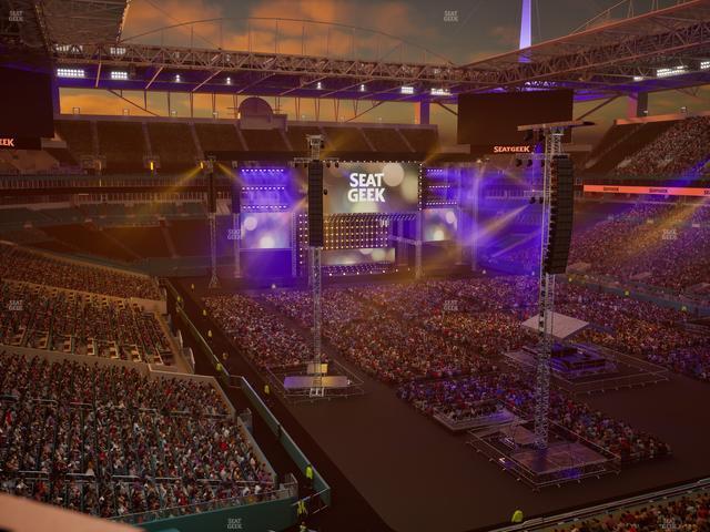 Hard Rock Stadium - Section 337 Seat View