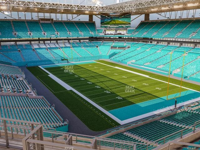 Hard Rock Stadium - Section 337 Seat View