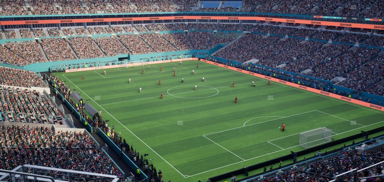 Hard Rock Stadium - Section 337 Seat View