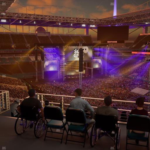 Hard Rock Stadium - Section 338 Corner Suite Seat View