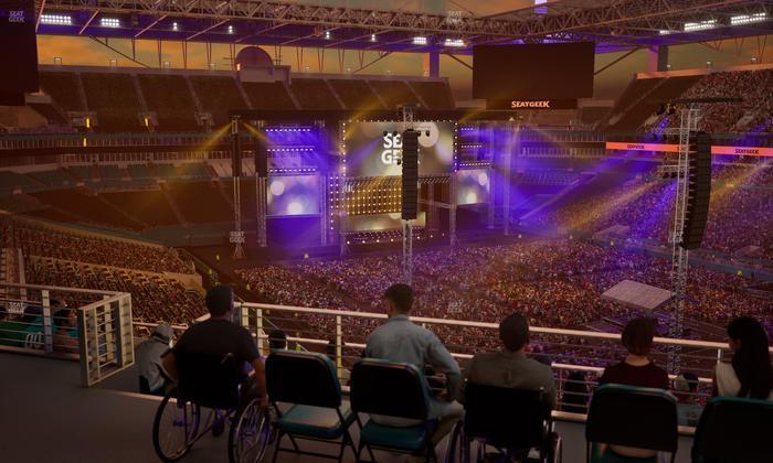 Hard Rock Stadium - Section 338 Corner Suite Seat View